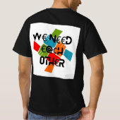 "Panda Majesteit: een monochroom wonder" T-shirt (Achterkant)