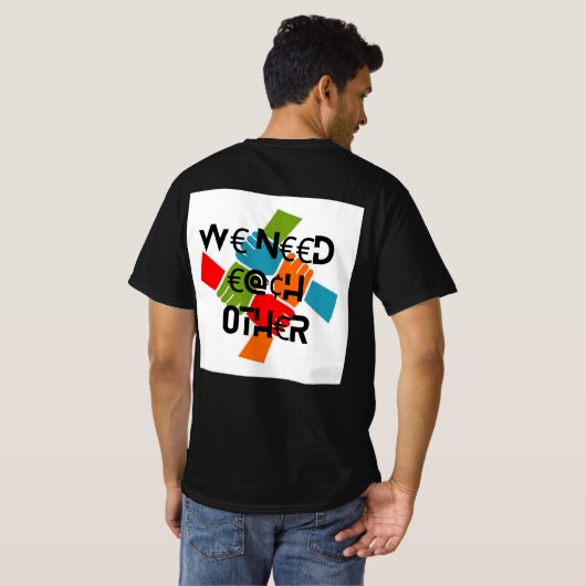 "Panda Majesteit: een monochroom wonder" T-shirt (Achterkant volledig)
