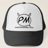 Panda Manga Trucker Hat Trucker Pet (Voorkant)