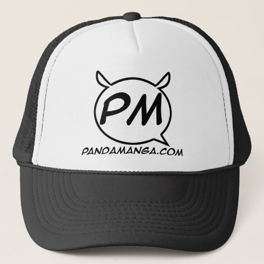 Panda Manga Trucker Hat Trucker Pet (Voorkant)