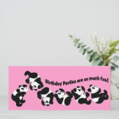 Panda Mania Kaart (Staand voorkant)