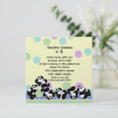 Panda Mania Kaart (Staand voorkant)