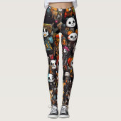 Panda Mania Leggings (Voorkant)