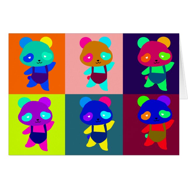 panda marilyn pop (Voorkant Horizontaal)