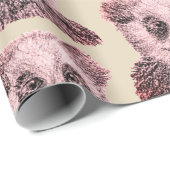 Panda Matte inpakpapier (Rol Hoek)