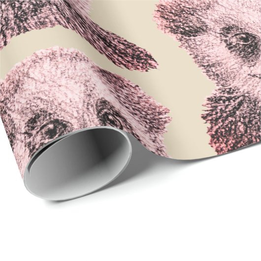 Panda Matte inpakpapier (Rol Hoek)