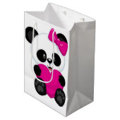 Panda Medium Cadeauzakje (Voorkant Gekanteld)