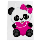 Panda Medium Cadeauzakje (Achterkant)