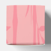 Panda meisje Baby shower roze Bedankdoosjes (Bovenkant)