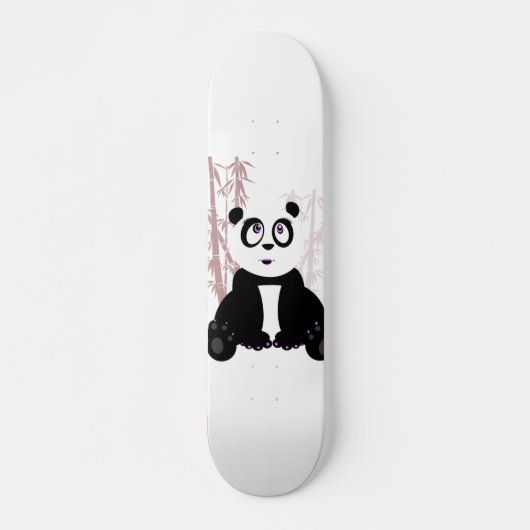 Panda Meisje Persoonlijk Skateboard (Voorkant)