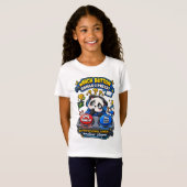 Panda Meme | Grappige Schattige Panda Humor Design T-shirt (Voorkant volledig)