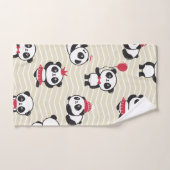 Panda Menagerie Bad Handdoek (Handdoek)