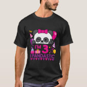 Panda met ballon 3 Py T-shirt (Voorkant)
