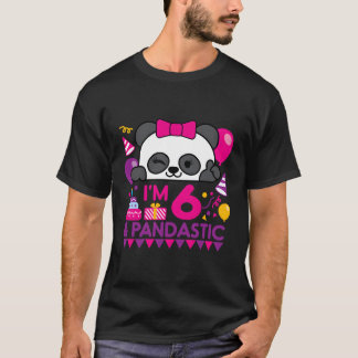 Panda met ballon 6 Py T-shirt