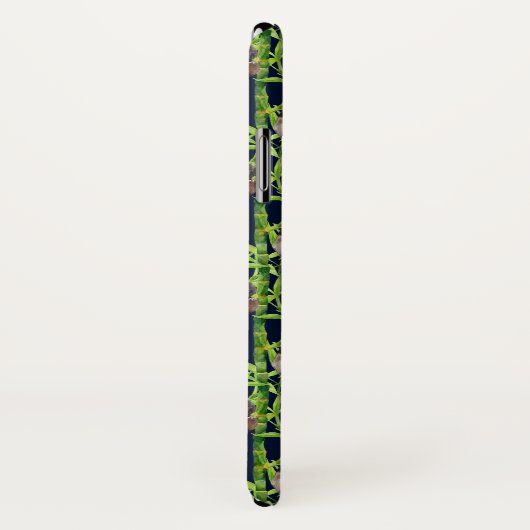 Panda met Bamboe Waterverf Patroon Case-Mate iPhone Case (Achterkant / rechts)