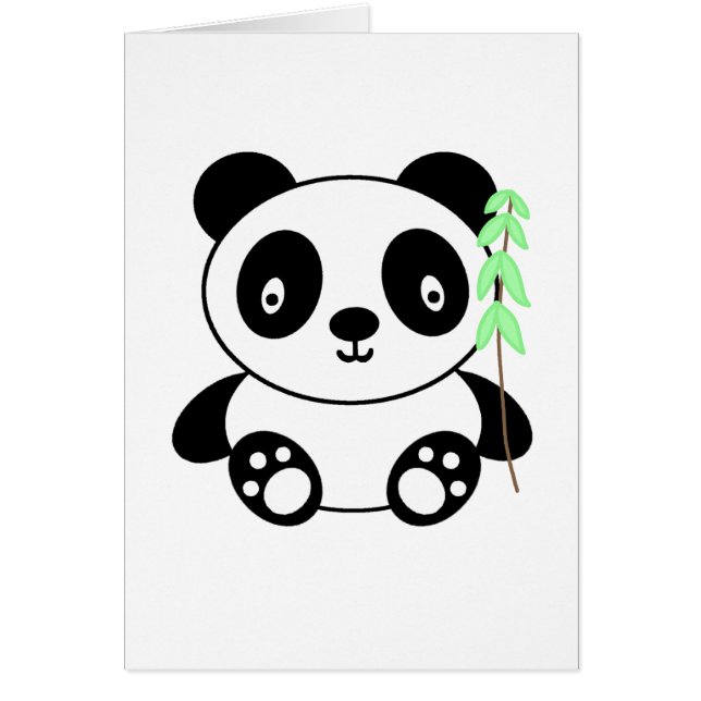 Panda met Bamboo (Voorkant)