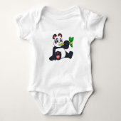 Panda met Bamboo Romper (Voorkant)