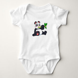 Panda met Bamboo Romper