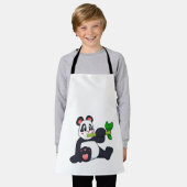 Panda met Bamboo Schort (Gedragen)