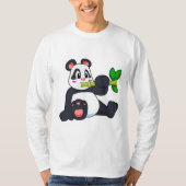 Panda met Bamboo T-shirt (Voorkant)