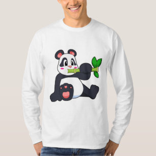 Panda met Bamboo T-shirt