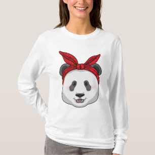 Panda met Bandana T-shirt