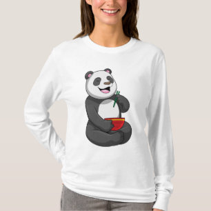 Panda met Bowl Ramen T-shirt