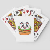 Panda met Burger Pokerkaarten (Achterkant)