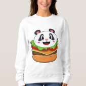 Panda met Burger Trui (Voorkant)