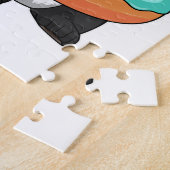 Panda met Donut Legpuzzel (Zijkant)