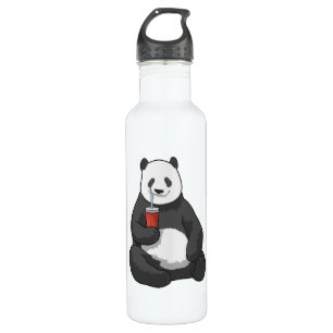 Panda met Drink Waterfles