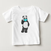 Panda met gezichtsmasker (Voorkant)