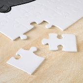 Panda met gezichtsmasker legpuzzel (Zijkant)