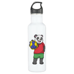 Panda met Handbalsport Waterfles