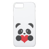 Panda met hart Case-Mate iPhone case (Achterkant)