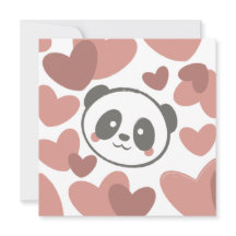 Panda met harten