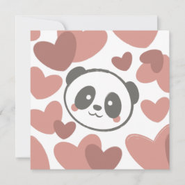 Panda met harten