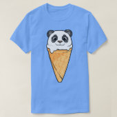 Panda met ijs t-shirt (Design voorkant)