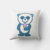 Panda Met IJswafel Kussen (Achterkant)