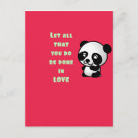 Panda met Inspirerend prijsopgave
