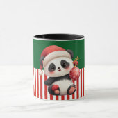 Panda met kerstornament mok (Midden)