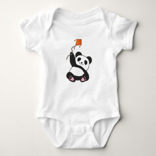 Panda met Kite Romper