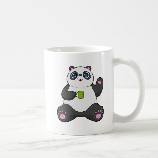 Panda met koffie-mok koffiemok (Rechts)
