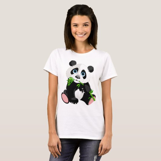 Panda met liefde t-shirt (Voorkant volledig)