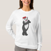 Panda met Ribbon T-shirt (Voorkant)
