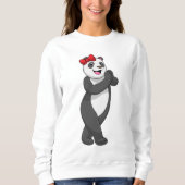 Panda met Ribbon Trui (Voorkant)