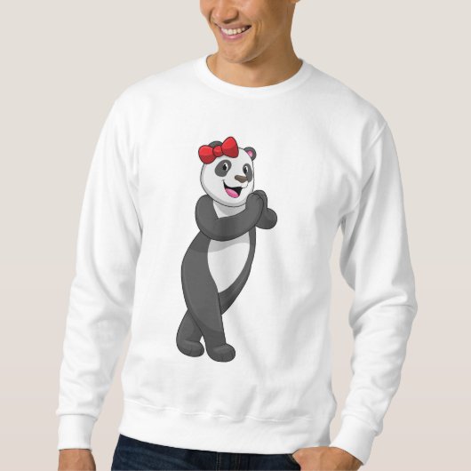 Panda met Ribbon Trui (Voorkant)