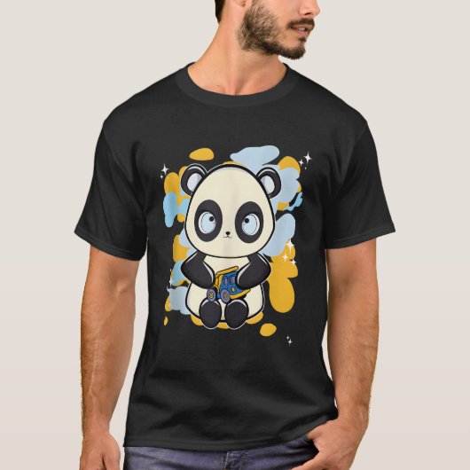 Panda met Speelgoed T-shirt (Voorkant)
