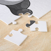 Panda met Tea Cup Legpuzzel (Zijkant)