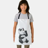 Panda met Tea Cup Schort (Insitu)